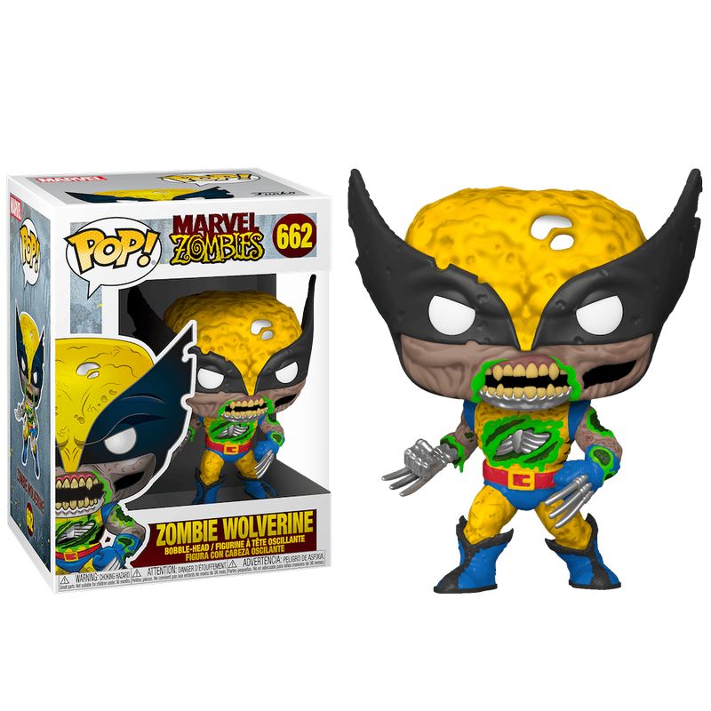 Фігурка Funko Pop Marvel Zombies - Wolverine / Фанко Поп Зомбі Росомаха