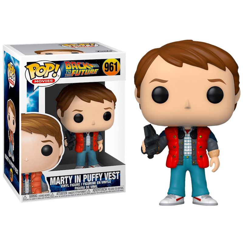Фигурка Funko Pop Back to the Future - Marty in Puffy Vest / Фанко Поп Назад в будущее - Марти