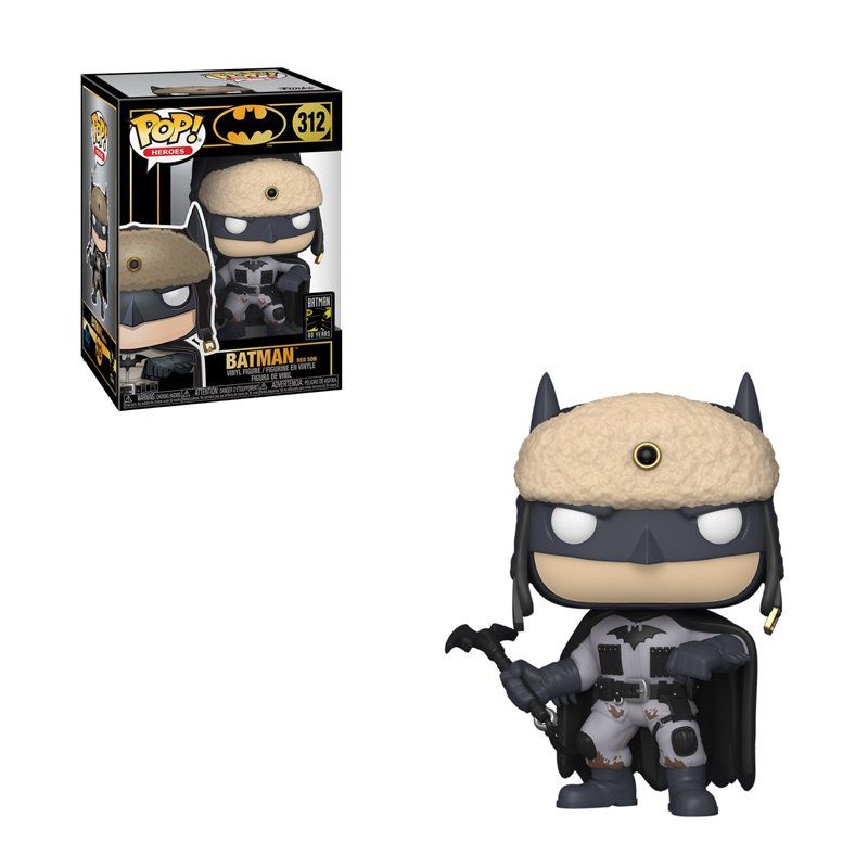 Фигурка Funko Pop Batman 80th - Red Son / Фанко Поп Бэтмен - Красный сын