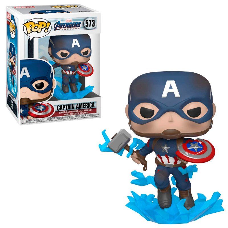 Фигурка Funko Pop Avengers Endgame - Captain America #45137 / Фанко Поп Мстители Финал - Капитан Америка