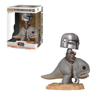 Фігурка Funko Pop Star Wars Mandalorian on Blurrg Deluxe / Фанк Поп Зоряні війни Мандалорець