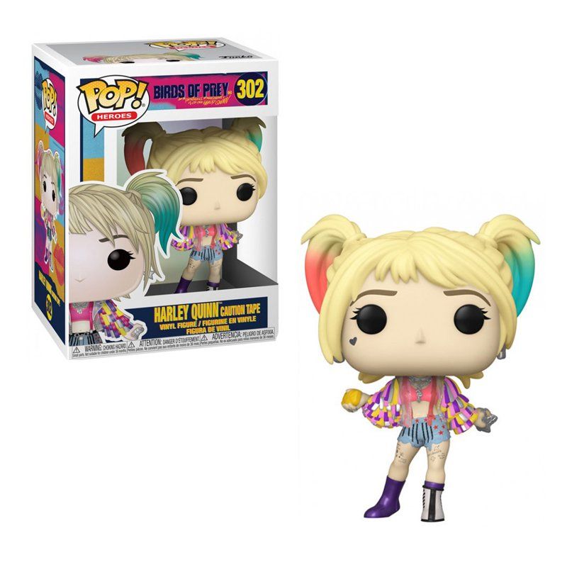 Фігурка Funko Pop Birds of Prey - Harley Quinn Caution Tape / Фанко Поп Хижі птахи - Харлі Квін