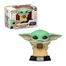 Фигурка Funko Pop Star Wars Mandalorian - The Child with Cup (Yoda) / Фанко Поп: Звёздные войны Мандалорец - Бэйби Йода