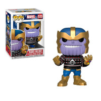 Фигурка Funko Pop Marvel Holiday - Thanos / Фанко Поп Танос
