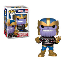 Фигурка Funko Pop Marvel Holiday - Thanos / Фанко Поп Танос