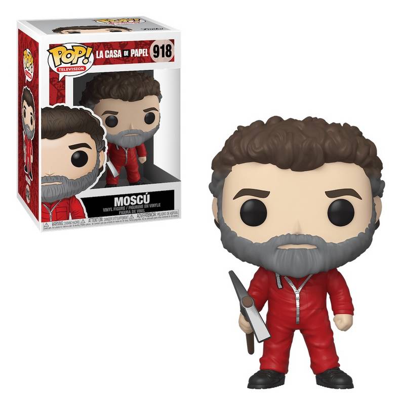 Фігурка Funko Pop La Casa de Papel - Moscu / Фанко Поп Папір - Москва