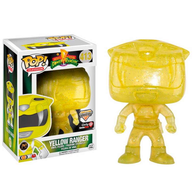 Фигурка Funko Pop Power Rangers Morphing - Yellow / Фанко Поп Могучие рейнджеры