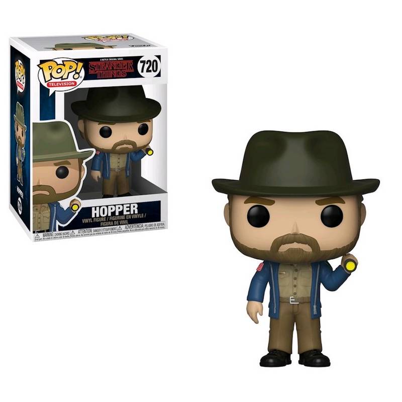 Фигурка Funko Pop Stranger Things - Hopper #720 / Фанко Поп Очень странные дела - Хоппер
