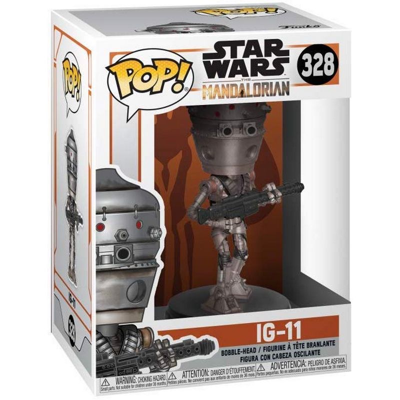 Фигурка Funko Pop Star Wars Mandalorian - IG-11 / Фанко Поп Звёздные войны Мандалорец