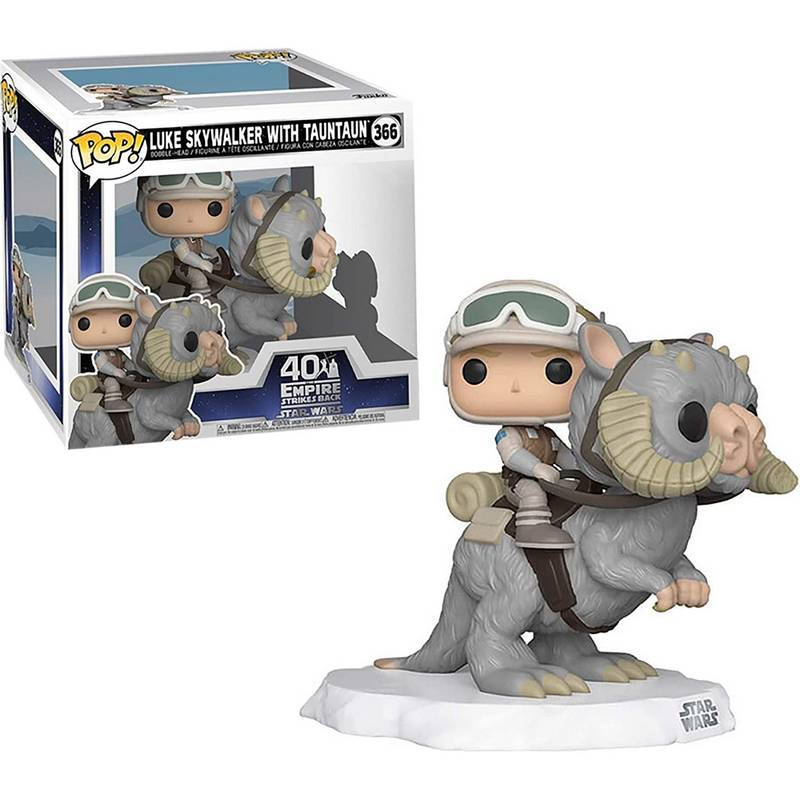 Фигурка Funko Pop Star Wars 40th - Luke Skywalker with Tauntaun Deluxe / Фанко Поп Звёздные войны - Люк Скайуокер