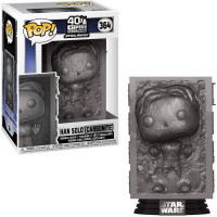 Фигурка Funko Pop Star Wars 40th - Han Solo (Carbonite) / Фанко Поп Звёздные войны - Хан Соло