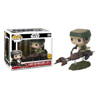 Фигурка Funko Pop Star Wars - Luke Skywalker with Speeder Bike Deluxe Chase / Фанко Поп Звёздные войны - Люк Скайуокер