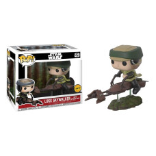 Фигурка Funko Pop Star Wars - Luke Skywalker with Speeder Bike Deluxe Chase / Фанко Поп Звёздные войны - Люк Скайуокер