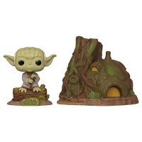 Фігурка Funko Pop Star Wars - Dagobah Yoda with Hut Town / Фанко Поп Зіркові війни - Йода