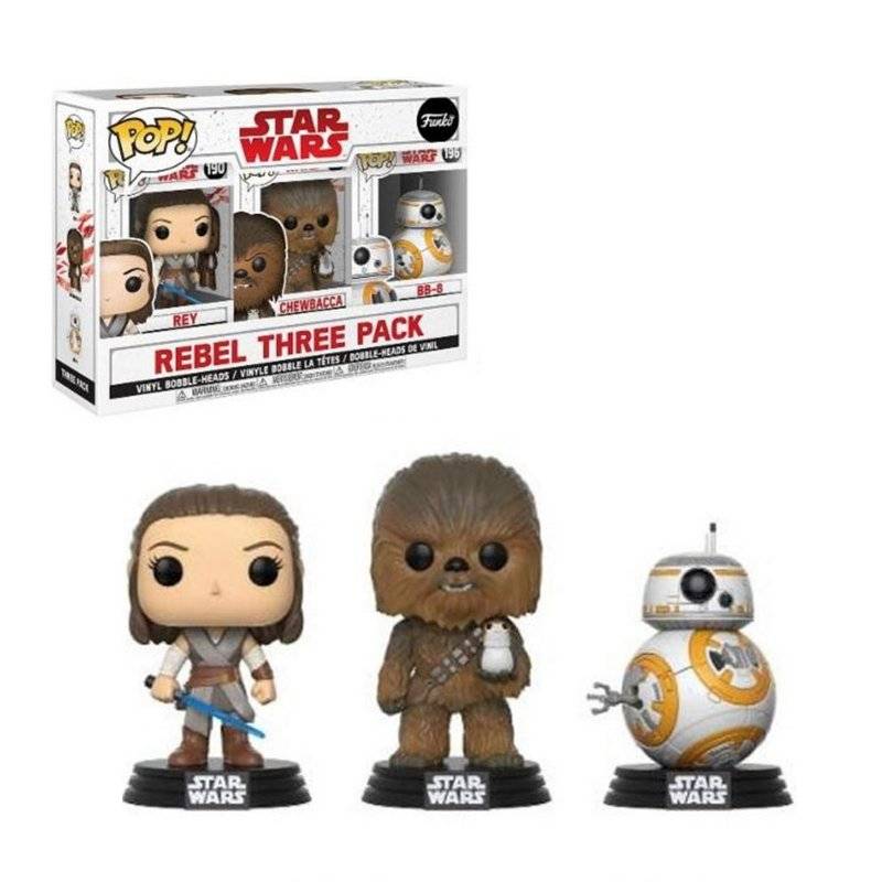 Фигурка Funko Pop Star Wars - Rebel Three Pack / Фанко Поп Звёздные войны