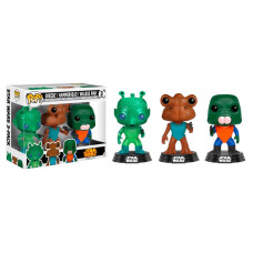 Фигурка Funko Pop Star Wars - Greedo, Hammerhead, Walrus Man / Фанко Поп Звёздные войны