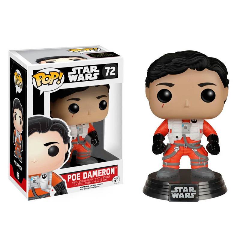 Фигурка Funko Pop Star Wars - Poe Dameron #72 / Фанко Поп Звёздные войны - По Дамерон
