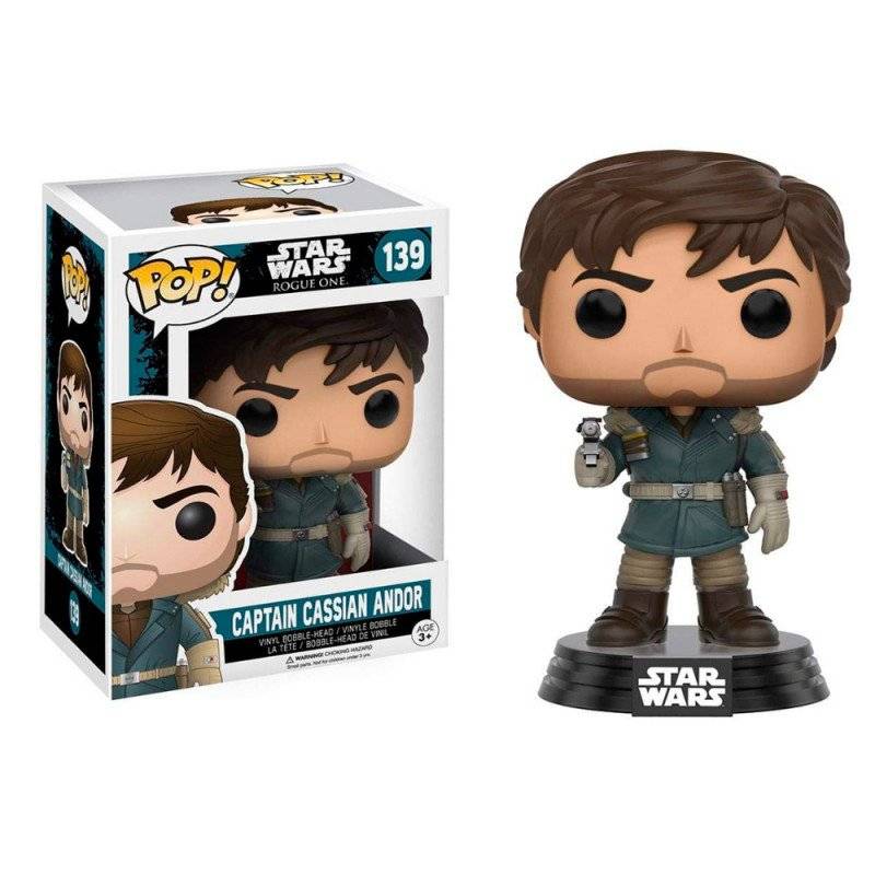 Фигурка Funko Pop Star Wars Rogue One - Captain Cassian Andor / Фанко Поп Звёздные войны - Кассиан Андор
