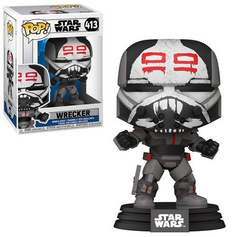 Фигурка Funko Pop Star Wars The Clone Wars - Wrecker / Фанко Поп Звёздные войны - Крушила