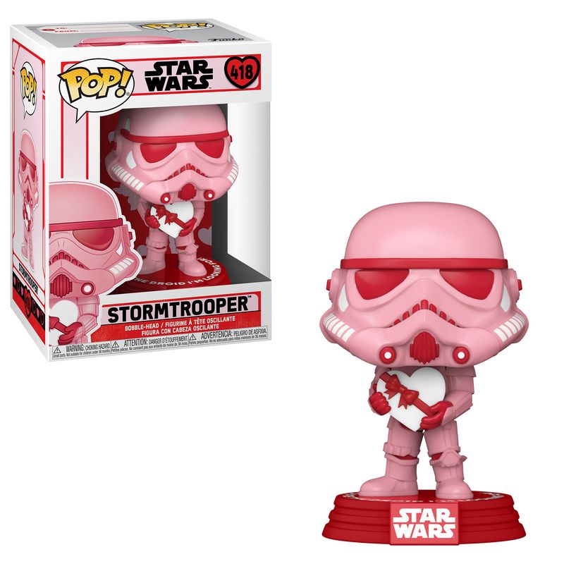 Фигурка Funko Pop Star Wars Valentines - Stormtrooper / Фанко Поп Звёздные войны - Имперский штурмовик