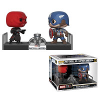 Фигурка Funko Pop Marvel Studios 10th - Red Skull vs Captain America / Фанко Поп Красный Череп против Капитана Америки