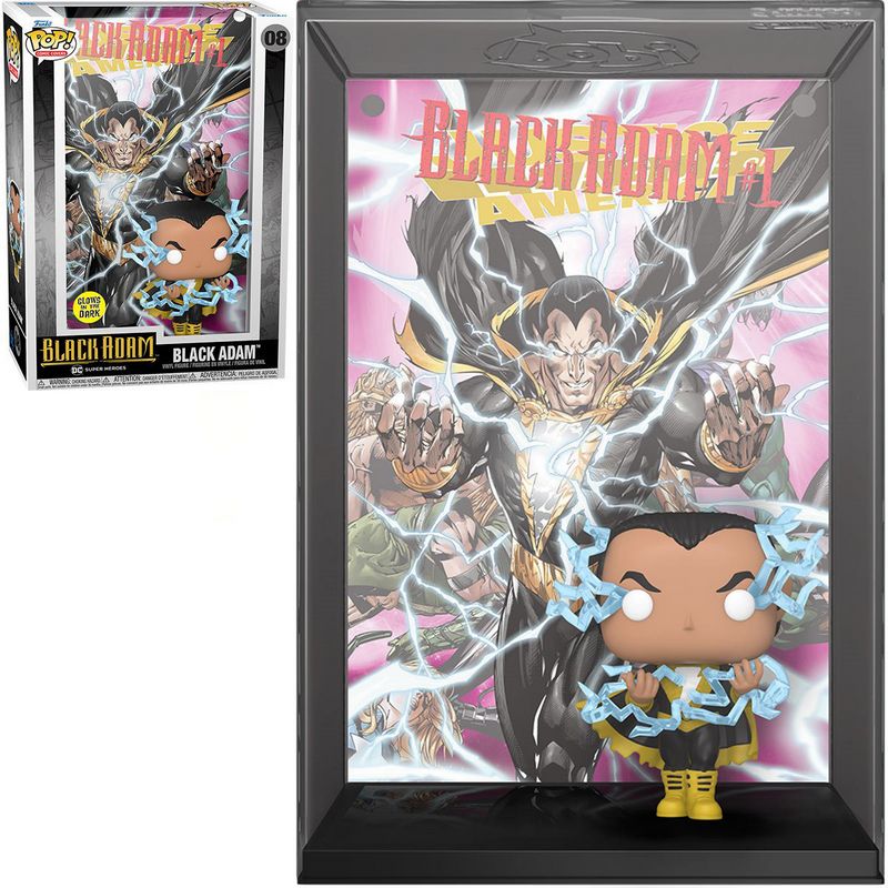 Фигурка Funko Pop Cover Black Adam / Фанко Поп Чёрный Адам