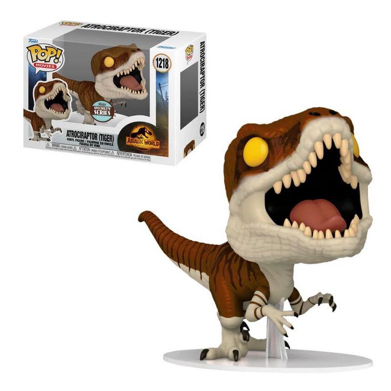 Фигурка Funko Pop Jurassic World Dominion - Atrociraptor (Tiger) / Фанко Поп Мир Юрского периода - Атроцираптор