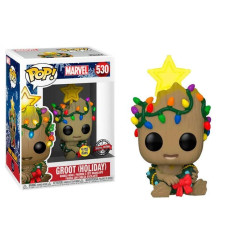 Фигурка Funko Pop Marvel Holiday - Groot #51270SE / Фанко Поп Грут