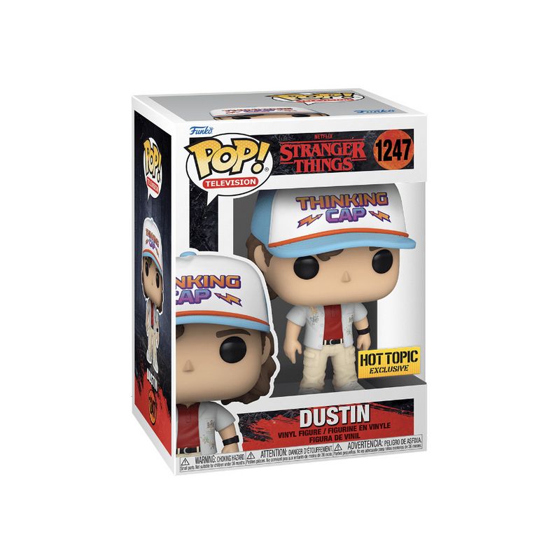 Фигурка Funko Pop Stranger Things S4 - Dustin #62390 / Фанко Поп Очень странные дела - Дастин