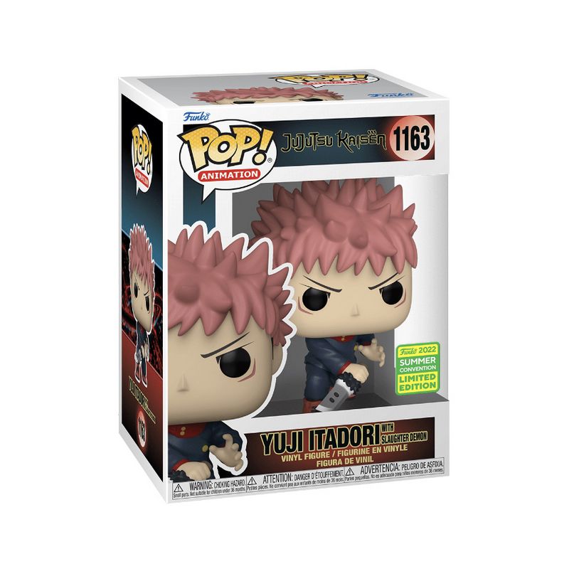 Фигурка Funko Pop Jujutsu Kaisen - Yuji Itadori with Slaughter Demon / Фанко Поп Магическая битва - Юдзи Итадори