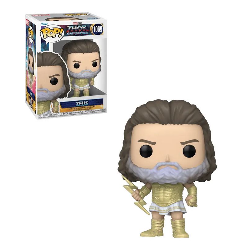 Фігурка Funko Pop Thor Love and Thunder - Zeus / Фанко Поп Тор - Зевс