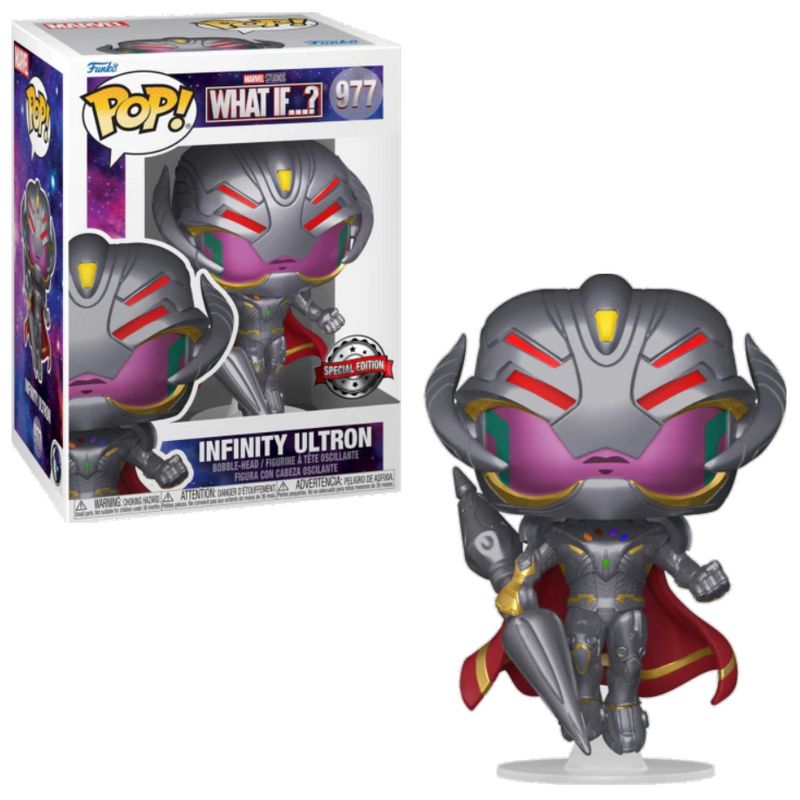 Фігурка Funko Pop What if? - Infinity Ultron #60338SE / Фанко Піп Що якщо? - Альтрон