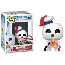 Фигурка Funko Pop Ghostbusters 2021 - Mini Puft (Zapped) #54671SE / Фанко Поп Охотники за привидениями - Зефирный Человечек