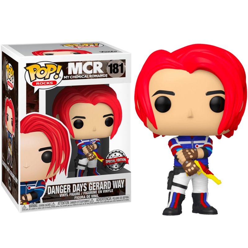 Фигурка Funko Pop My Chemical Romance - Danger Days Gerard Way #49609SE