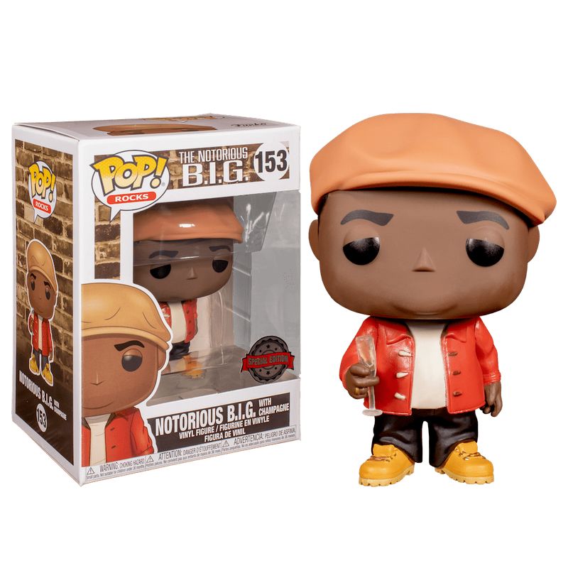 Фигурка Funko Pop Notorious BIG (with Champagne) #45431SE / Фанко Поп Ноториус Биг