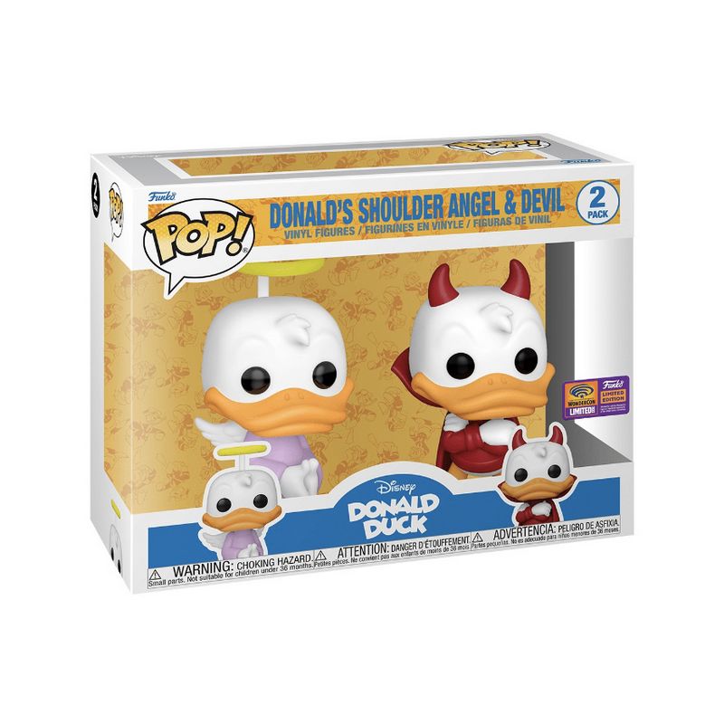 Фигурка Funko Pop Donald Duck - Shoulder Angel and Devil / Фанко Поп Дональд Дак