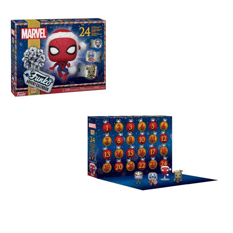 Funko Advent Calendar Marvel Holiday 2022 / Фанко Новогодний Календарь Марвел