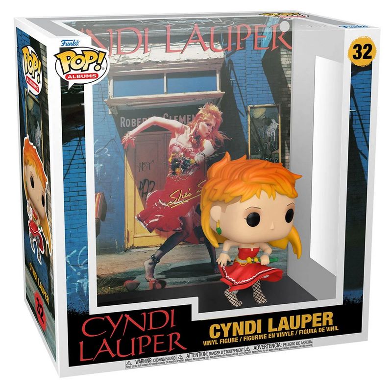 Фигурка Funko Pop Albums Cyndi Lauper - She's So Unusual / Фанко Поп Синди Лопер