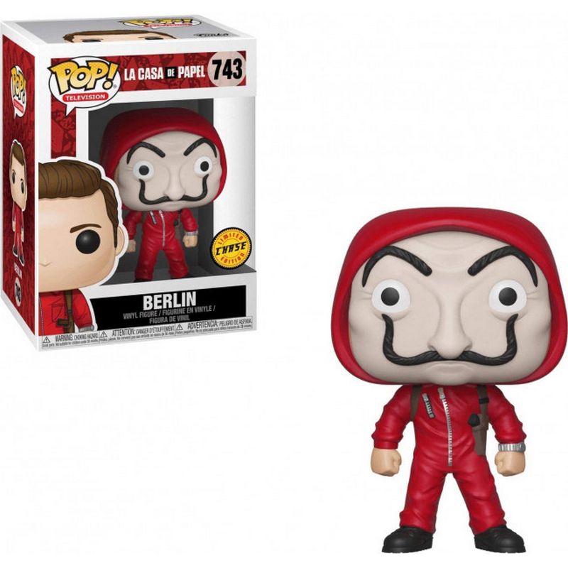 Фігурка Funko Pop Casa de Papel - Berlin #34498C / Фанко Поп Паперовий будинок - Берлін