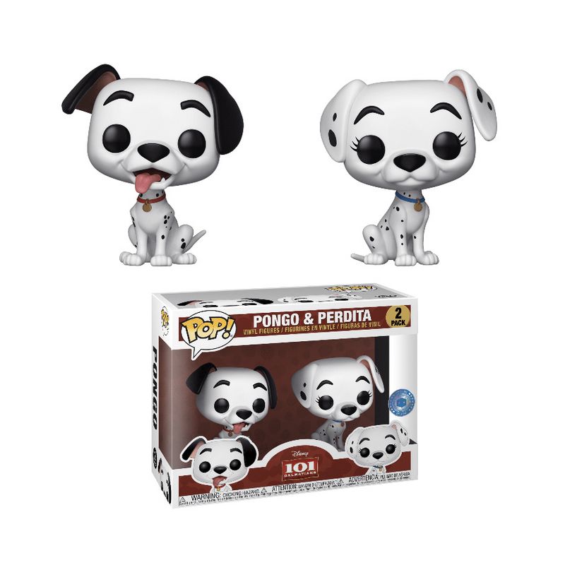 Фігурка Funko Pop 101 Dalmatians - Pongo and Perdita / Фанко Поп 101 далматинець - Понго та Пердіта