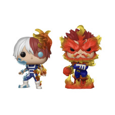 Фигурка Funko Pop My Hero Academia - Shoto Todoroki and Endeavor #64993SE / Фанко Поп Моя геройская академия - Шото и Энджи Тодороки