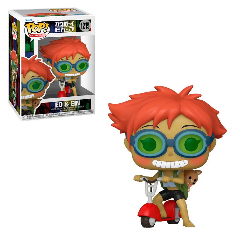 Фигурка Funko Pop Cowboy Bebop - Ed and Ein #58020 / Фанко Поп Ковбой Бибоп - Эдвард и Эйн