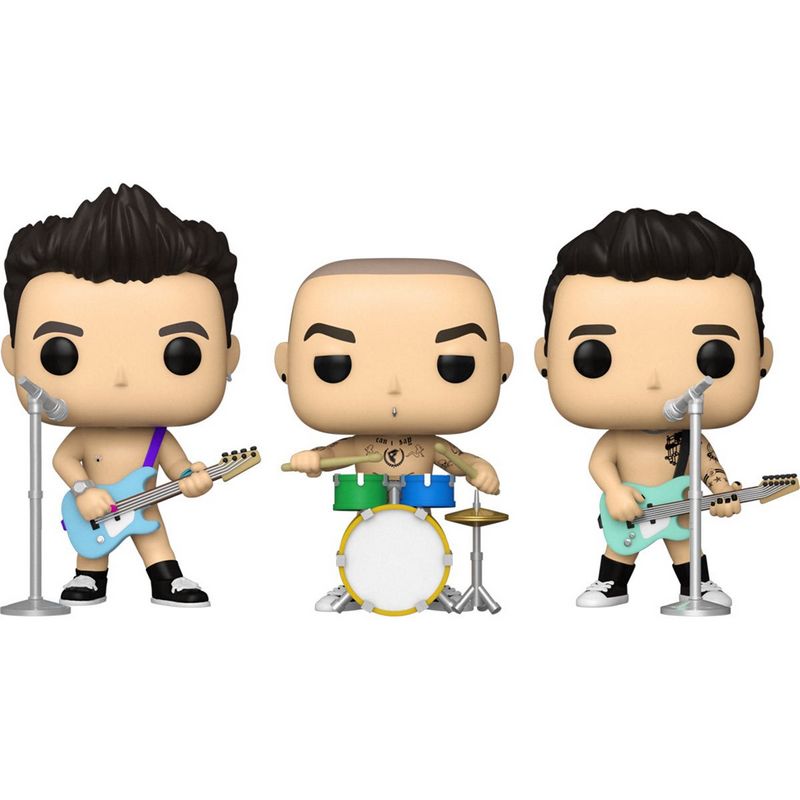Фигурка Funko Pop Blink-182 - Mark Hoppus, Travis Barker, Tom DeLonge / Фанко Поп Марк Хоппус, Трэвис Баркер, Том Делонг
