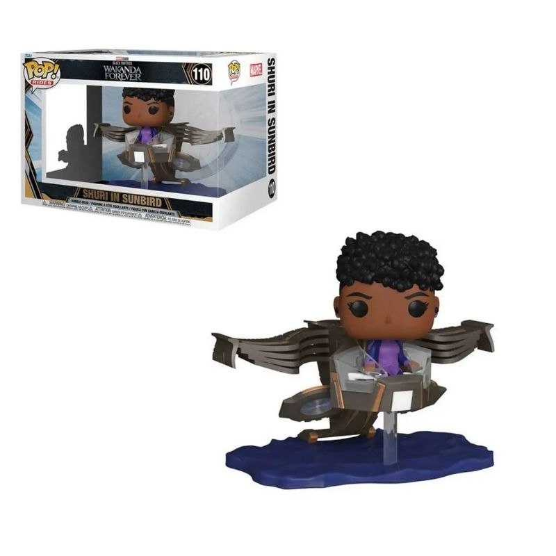 Фигурка Funko Pop Black Panther Wakanda Forever - Shuri in Sunbird / Фанко Поп Чёрная пантера - Шури