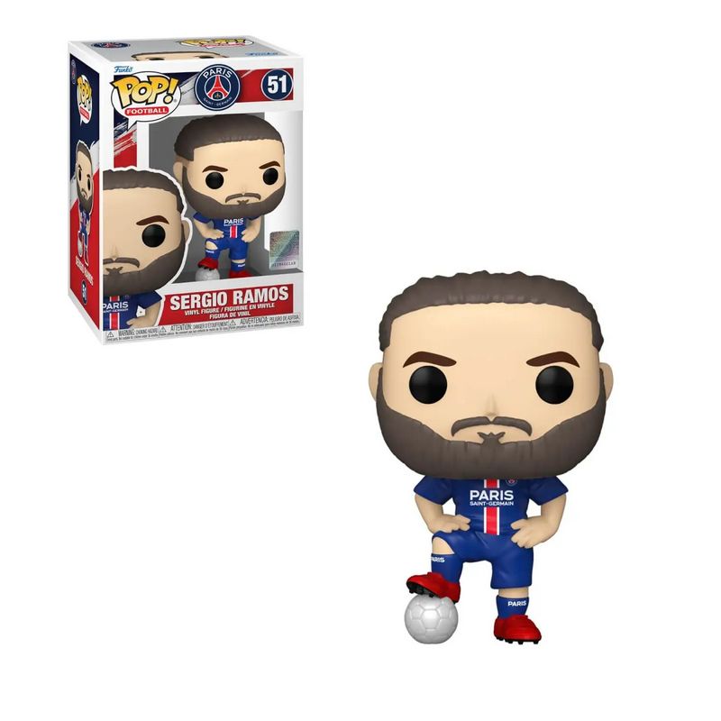 Фигурка Funko Pop Football PSG - Sergio Ramos / Фанко Поп ПСЖ - Серхио Рамос
