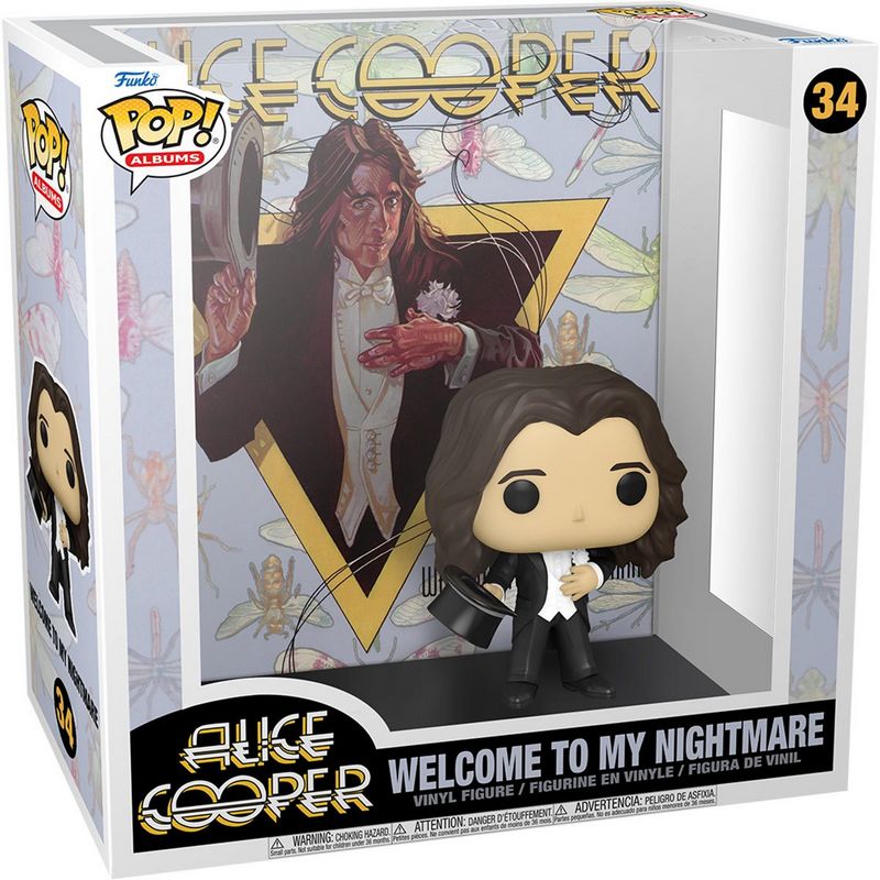 Фигурка Funko Pop Albums Alice Cooper - Welcome to My Nightmare / Фанко Поп Элис Купер