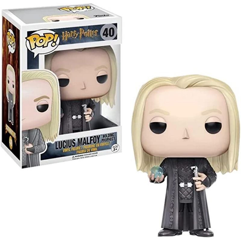 Фигурка Funko Pop Harry Potter - Lucius Malfoy Holding Prophecy #12884SE / Фанко Поп Гарри Поттер - Люциус Малфой