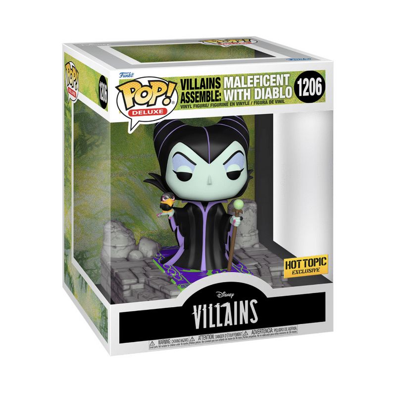 Фигурка Funko Pop Disney Villains Assemble - Maleficent with Diablo / Фанко Поп Малефисента и Диабло