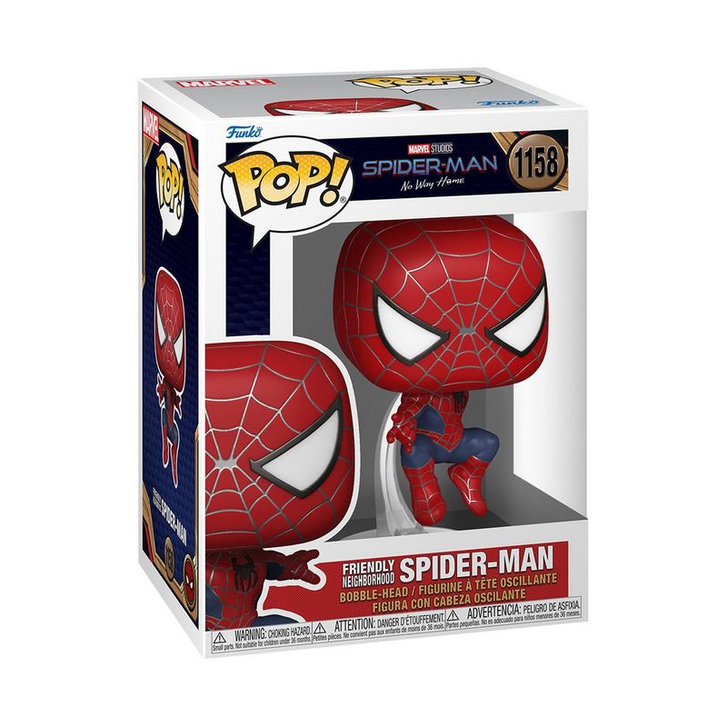 Фигурка Funko Pop Spider-Man No Way Home (Friendly Neighborhood) / Фанко Поп Человек-паук