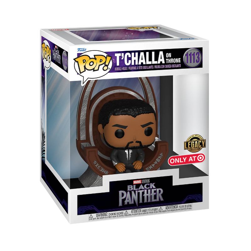 Фигурка Funko Pop Black Panther - T'Challa on Throne / Фанко Поп Чёрная Пантера - Т'Чалла